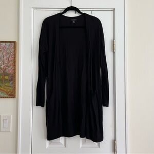 Black Long Sleeve Cardigan